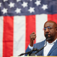 Sen. Raphael Warnock, D-Ga., speaks to students and supporters at the UGA Chapel, in Athens, Ga., on Thursday, Oct. 20, 2022.